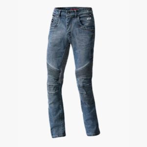 Awan Moto Zone Motorcycle Riding Jeans Light Blue